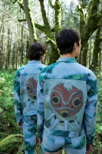 Levi's Princess Mononoke collaboration available at the Dubai Mall